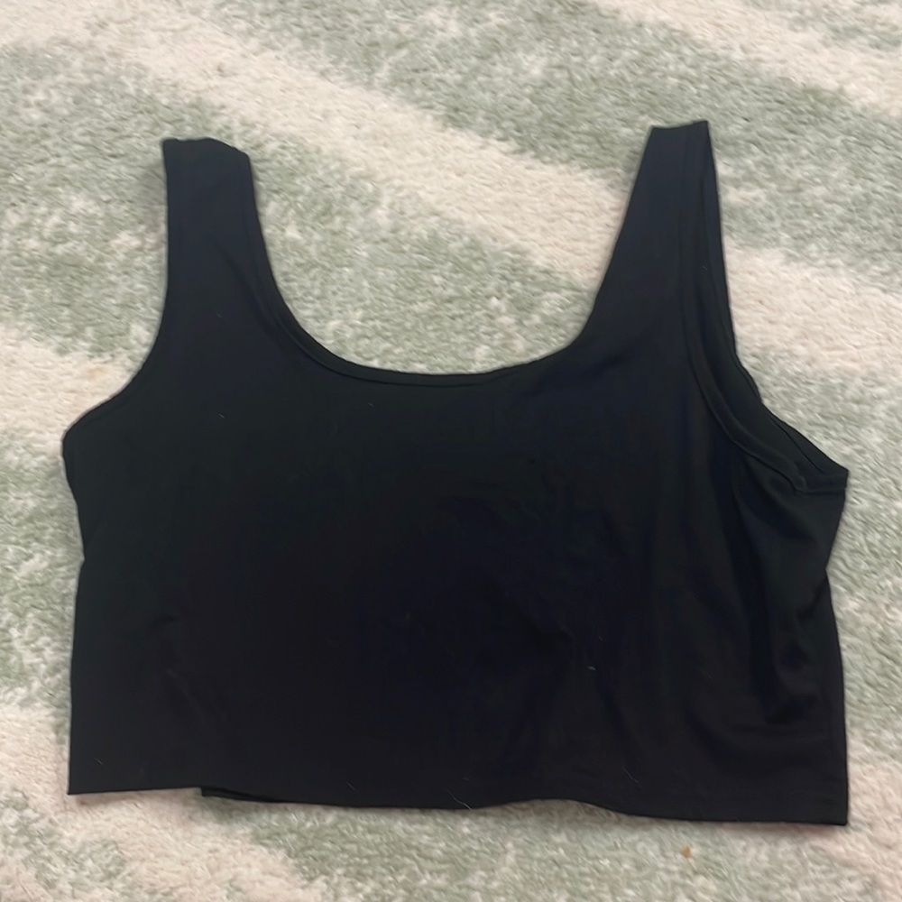 Black Crop Top